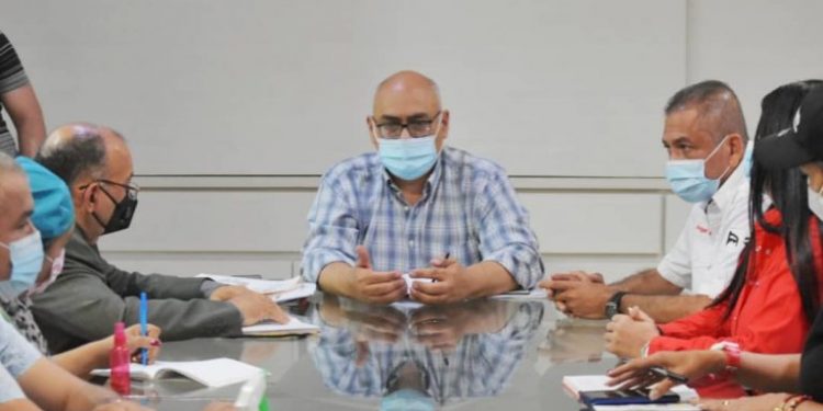 Bolívar | Ministro Alvarado y gobernador Ángel Marcano impulsan Estado Mayor de la Salud en Bolívar