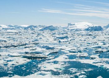 El hielo de Groenlandia alcanza la temperatura más cálida en mil años