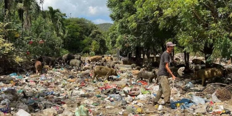 Anzoátegui | Luis Marcano denunció el mal estado del vertedero Cerro de Piedra y aseguró que será recuperado