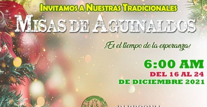 Bolívar | Parroquias en Ciudad Guayana celebrarán misas de aguinaldo