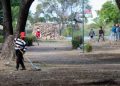 Bolívar | Realizan mantenimiento al Parque Leonardo Ruiz Pineda