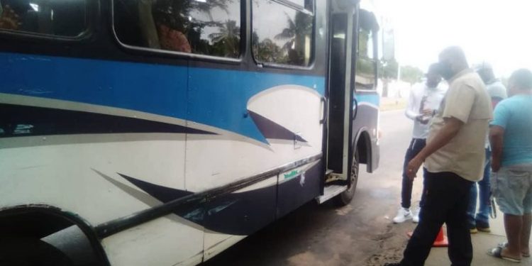 Bolívar | Sattravim realizó fiscalización de las rutas de transporte en Ciudad Bolívar