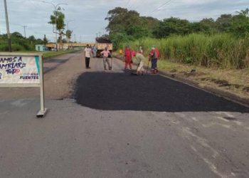 Monagas | Colocan 364,50 toneladas de asfalto en avenidas de Maturín