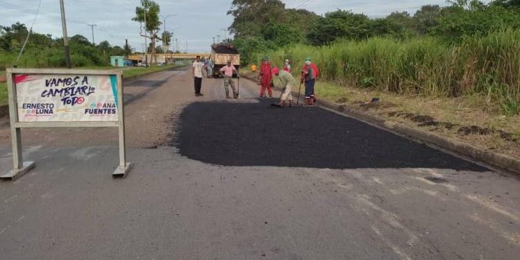 Monagas | Colocan 364,50 toneladas de asfalto en avenidas de Maturín
