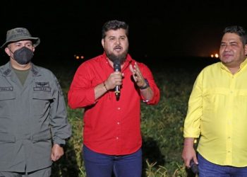 Monagas | Ernesto Luna verificó inicio de cosecha de 2 mil hectáreas de frijol en Aguasay