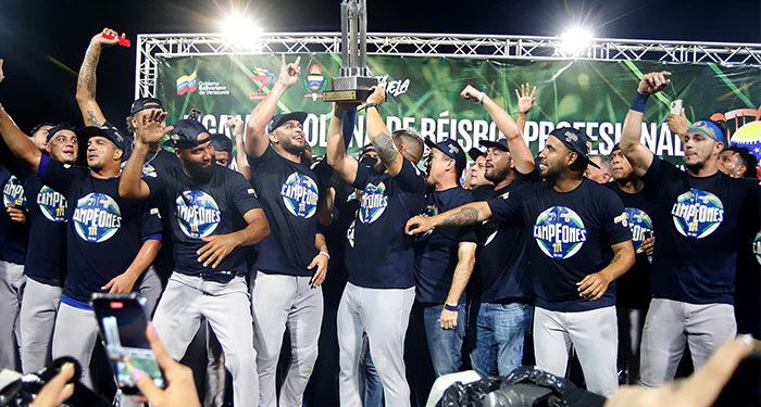 ¡Magallanes Campeón! Así celebraron el título de la zafra 2021-2022 de la LVBP
