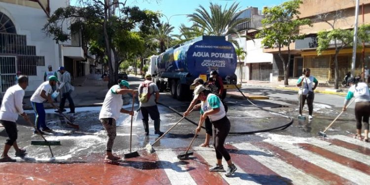 Nueva Esparta | Alcaldía inicia plan de recuperación de la avenida Santiago Mariño