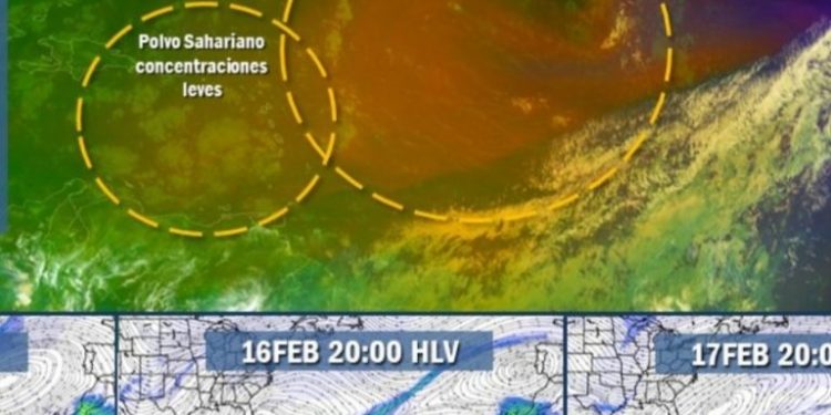 Polvo del Sahara permanecerá en Venezuela por una semana