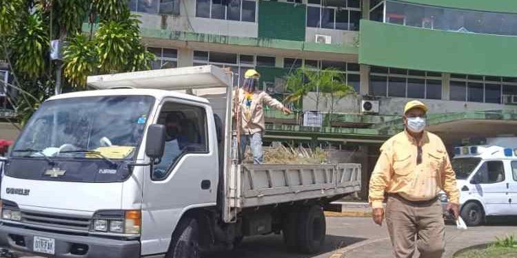 Monagas | Gobernación y Alcaldía de Maturín limpian y embellecen el hospital Dr. Manuel Núñez Tovar