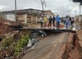 Bolívar | Colapsa puente Los Aceiticos y pone en riesgo a 20 familias