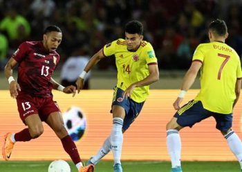 Venezuela cae ante Colombia en las Eliminatorias al Mundial