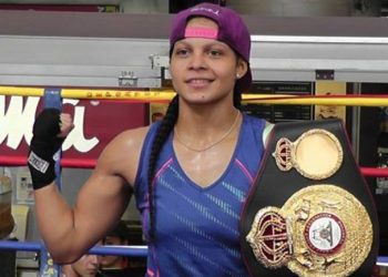 Boxeadora venezolana firmó con Matchroom Boxing