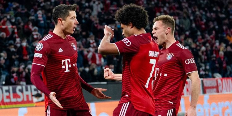 Bayern Múnich goleó al Salzburgo y se metió en cuartos de final
