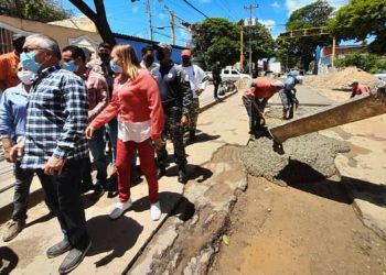Nueva Esparta | Culminan trabajos de rehabilitación de la calle El Sol de Juan Griego