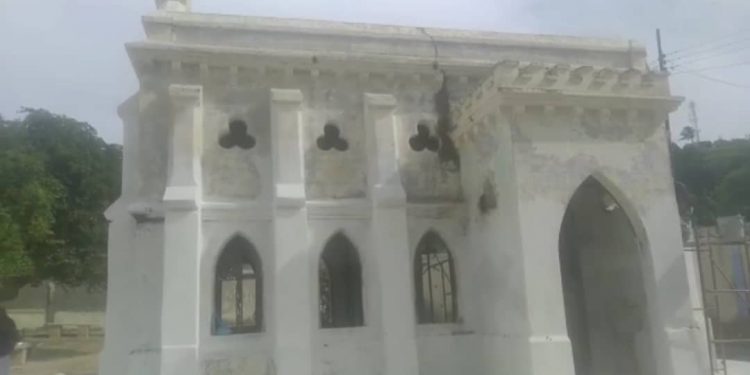 SUCRE | ADELANTADOS TRABAJOS DE REHABILITACIÓN DE LA CAPÍLLA DE CRUZ DE LA UNIÓN