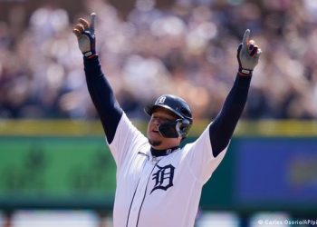 Miguel Cabrera conecta el hit 3.041 de su carrera en la MLB