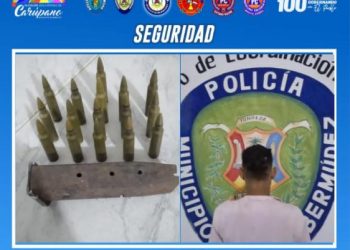 Sucre | Durante vigilancia, la Policía del municipio Bermúdez puso bajo arresto a civíl
