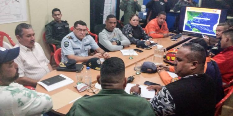 Sucre | Alcalde del municipio Bermúdez sostuvo encuentro con los organismos de seguridad y prevención