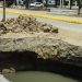 Anzoátegui | Reclaman reparación de hueco ubicado frente a la plaza Buenos Aires de Barcelona