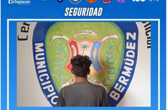 Sucre | Policía municipal de Bermúdez arrestó a sujeto por abuso físico y emocional
