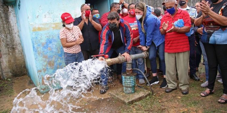 Monagas | Gobernador Luna resaltó los trabajos ejecutados para mejorar el suministro de agua