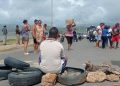 Sucre | Vecinos de Campo Ajuro cerraron vía nacional por falla eléctrica de 24 horas