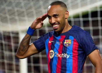Pierre-Emerick Aubameyang, jugador del Barcelona, sufrió un robo violento en su casa