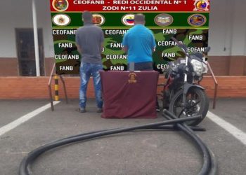 Detenidos dos sujetos por cortar cable sublacustre en Maracaibo