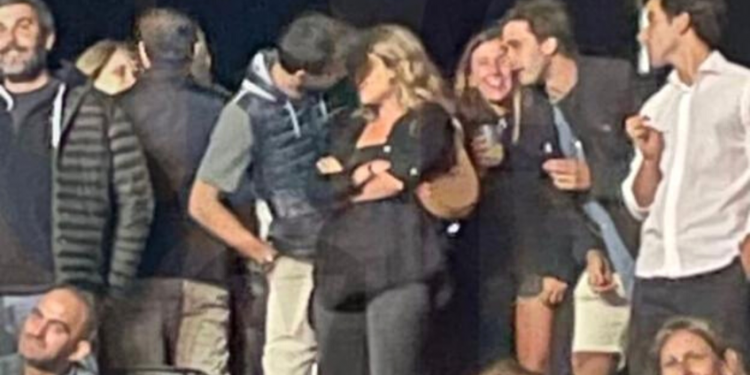 Captaron a Piqué y su nueva novia en el concierto de Dani Martín