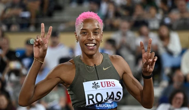 Yulimar Rojas lideró este viernes con 15.31 metros la Liga Diamante en Suiza