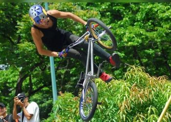 Daniel Dhers se coronó en el Campeonato Nacional de BMX Freestyle