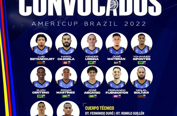Venezuela comienza este viernes su andar en la AmeriCup2022 frente a Panamá