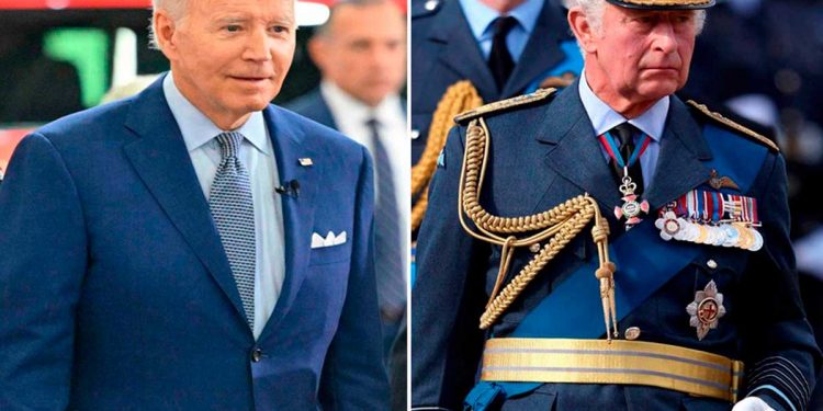 Biden habló con Carlos III e instó a mantener una «relación cercana»
