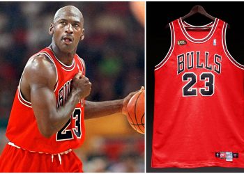 Una camiseta de Michael Jordan es subastada por precio récord