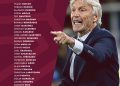 La Vinotinto dio a conocer la convocatoria para sus partidos amistosos