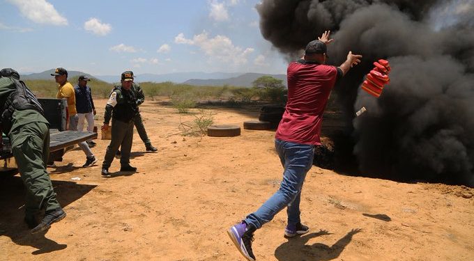 Sunad y MP incineran máxima incautación de drogas en el estado Falcón