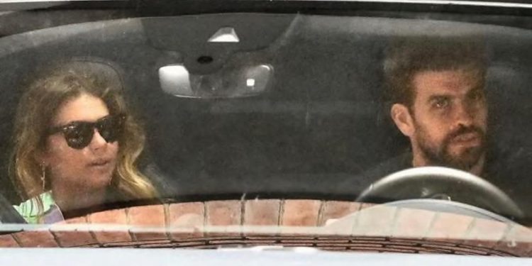 Gerard Piqué y Clara Chía fueron fotografiados en una cita romántica