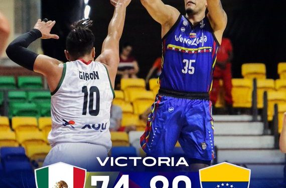 Venezuela derrota a México y ambos avanzan a los cuartos de final en la Copa América de Baloncesto