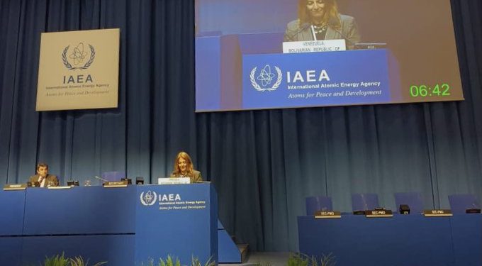 Venezuela reitera su apoyo al desarme nuclear en conferencia internacional de Energía Atómica