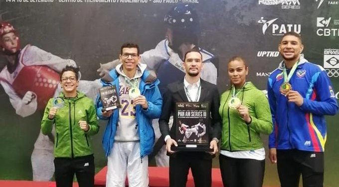 Venezuela obtuvo dos Oro, una Plata y un Bronce en el Pan-Am Series III G2 de taekwondo