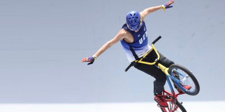 Daniel Dhers pasó a las finales de la competencia de BMX en Tokio