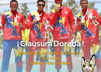 Atletismo venezolano se cuelga medalla de oro en los Suramericanos