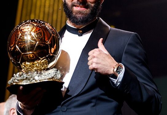 Karim Benzema gana su primer Balón de Oro