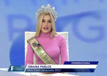 Miss Earth 2022 invita a todos los venezolanos a colaborar con afectados de Las Tejerías