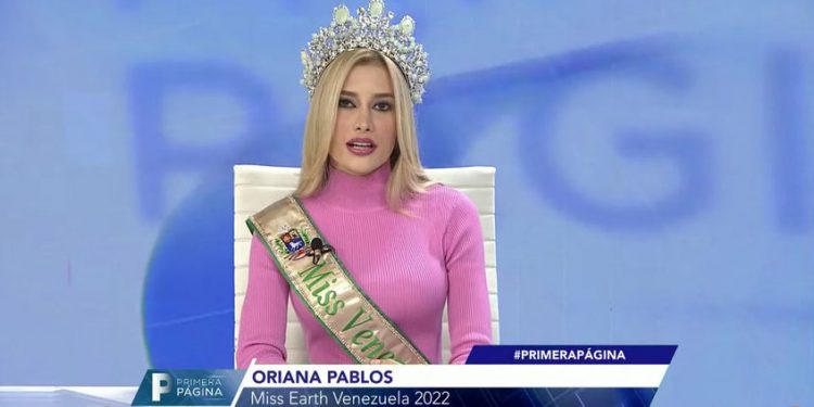 Miss Earth 2022 invita a todos los venezolanos a colaborar con afectados de Las Tejerías