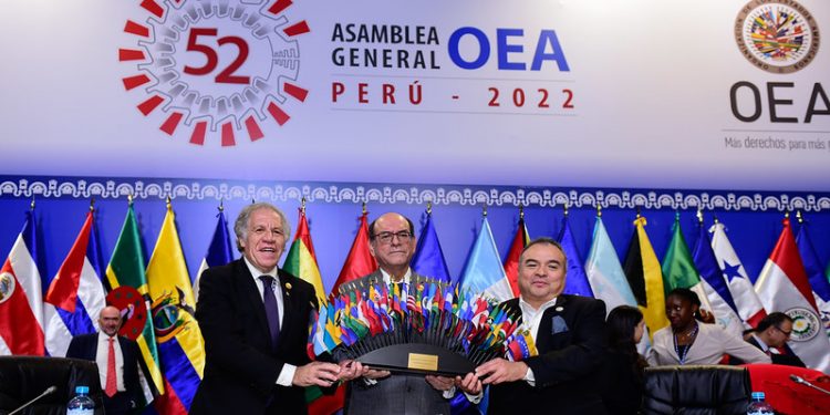 OEA convoca una sesión extraordinaria a pedido de Perú por la crisis política