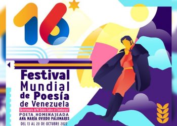 Festival Mundial de Poesía 2022 arranca este viernes 14-Oct en el Teatro Simón Bolívar de Caracas
