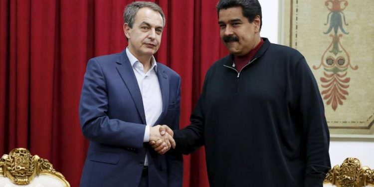 Rodríguez Zapatero en reunión con Maduro saludó diálogo entre EEUU y Venezuela