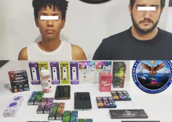 Detenida pareja en Naguanagua por comercializar golosinas y cigarros electrónicos con droga