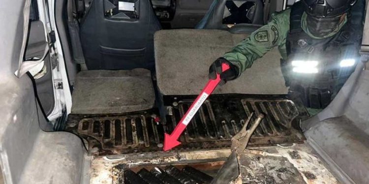 FANB incauta 17 panelas de cocaína en tránsito hacia La Fría en Táchira